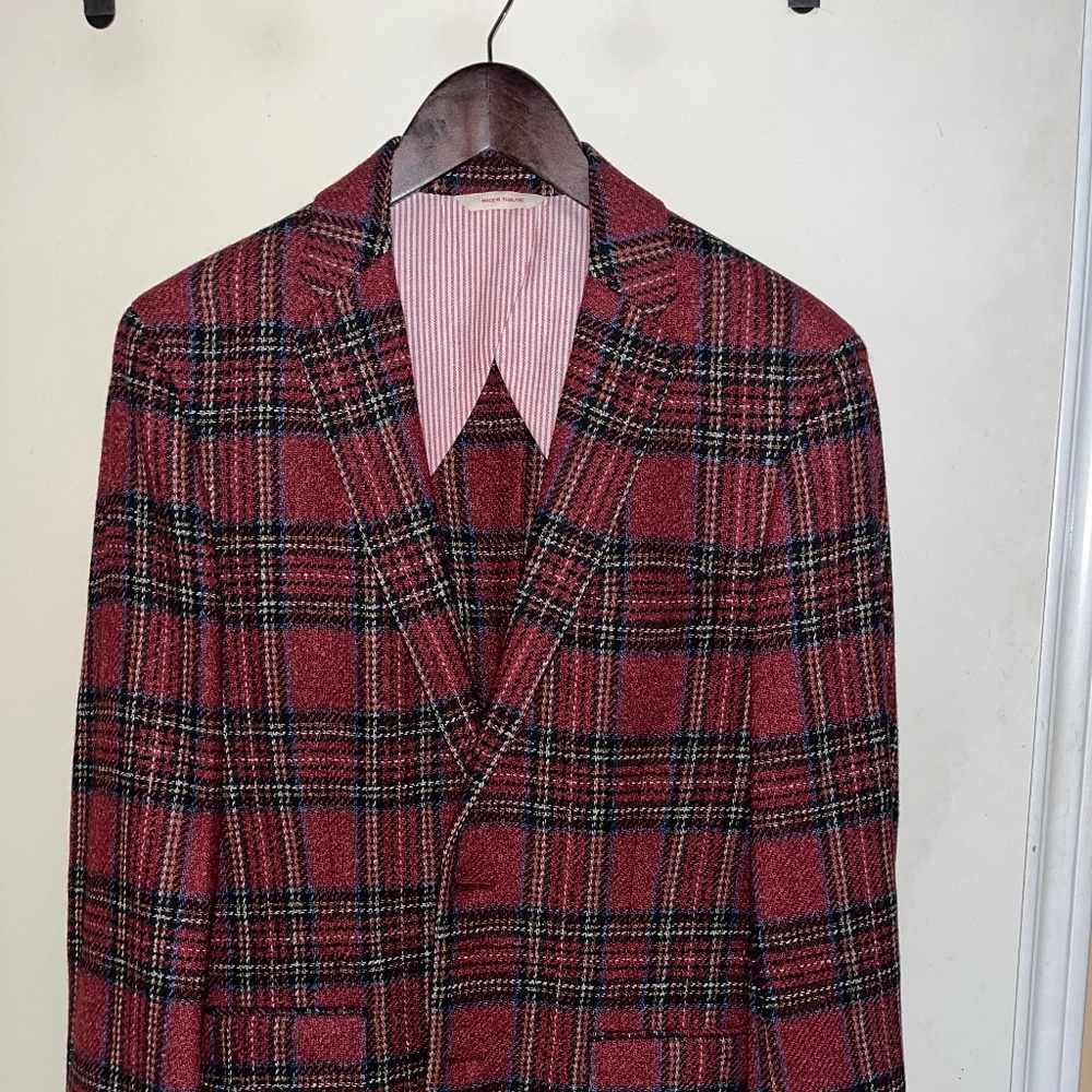 Brooks Brothers Tartan Blazer